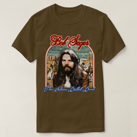 Seger Running Horses T-shirt (Design voorkant)