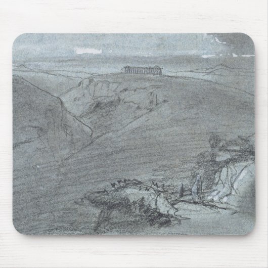 Segesta, uit de "Uitzichten van Sicilië" (alk & go Muismat (Voorkant)