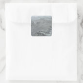 Segesta, uit de "Uitzichten van Sicilië" (alk & go Vierkante Sticker (Tas)