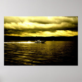 Segltur - het enige poster