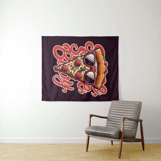 Segment, plak, baby. pizza wandkleed (In Situ (horizontaal))