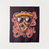 Segment, plak, baby. pizza wandkleed (Voorkant)