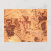 Sego Canyon Rock Art Utah Pictogram Briefkaart (Voorkant)