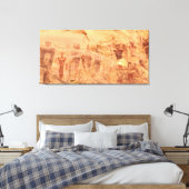 Sego Canyon Rock Art Utah Pictogram Canvas Afdruk (Insitu (Slaapkamer))