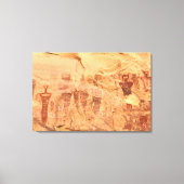 Sego Canyon Rotskunst Utah Pictogram Canvas Afdruk (Voorkant)