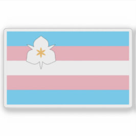 "Sego Visibility" flag of Salt Lake City, Utah, US Sticker