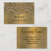 Segonzac Victoriaans Visitekaartje (Voorkant / Achterkant)