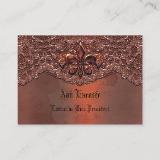 Segonzac   visitekaartje (Voorkant)