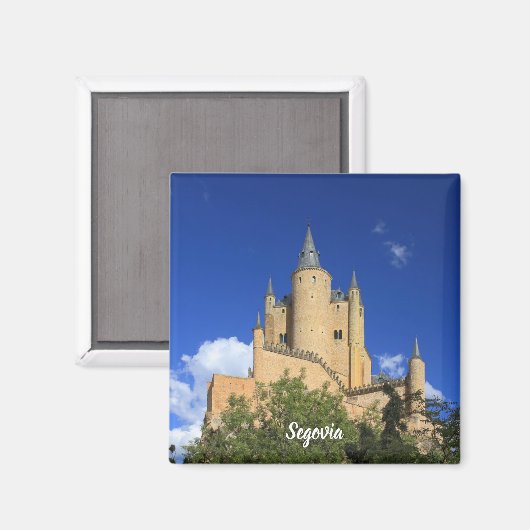 Segovia Alcazar Magneet (Voorkant / Achterkant)
