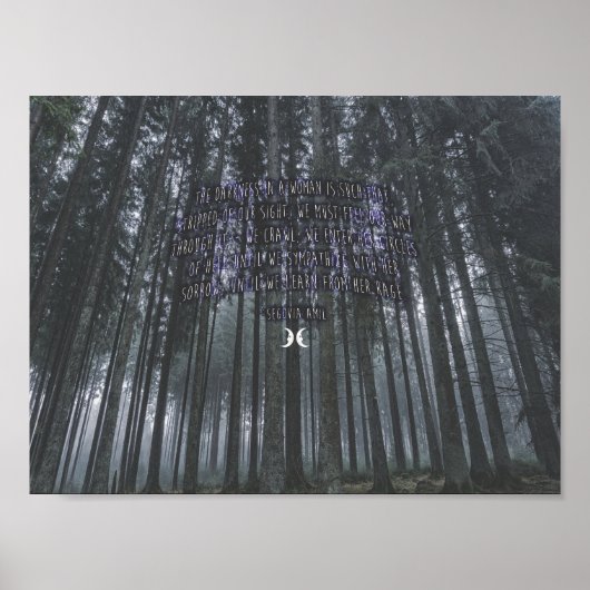 Segovia Amil Witchy Poem Poster (Voorkant)