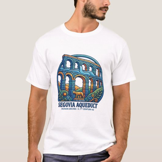 SEGOVIA AQUADUCT T-SHIRT (Voorkant)