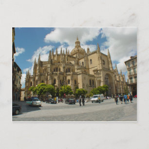 Segovia Cathedral - Spanje Briefkaart