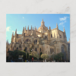 Segovia Cathedral, Spanje Briefkaart
