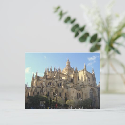 Segovia Cathedral, Spanje Briefkaart (Staand voorkant)