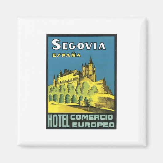 Segovia Espana Hotel Magneet (Voorkant)