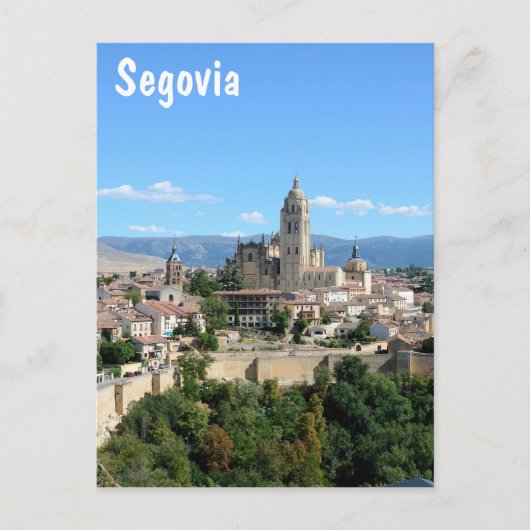 Segovia, Spanje Briefkaart (Voorkant)