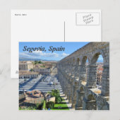 Segovia, Spanje Briefkaart (Voorkant / Achterkant)