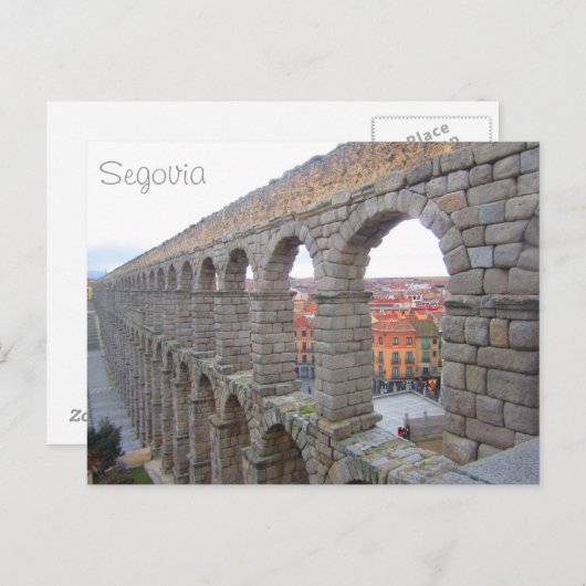 Segovia, Spanje Briefkaart (Voorkant / Achterkant)