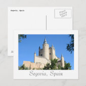 Segovia, Spanje Briefkaart (Voorkant / Achterkant)
