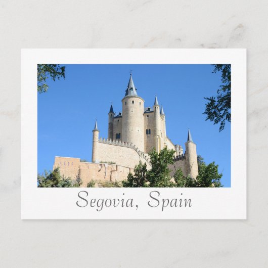Segovia, Spanje Briefkaart (Voorkant)