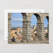 Segovia, Spanje is een UNESCO werelderfgoed Briefkaart (Voorkant / Achterkant)