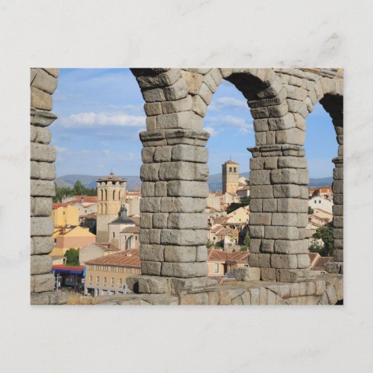 Segovia, Spanje is een UNESCO werelderfgoed Briefkaart (Voorkant)