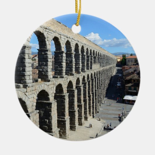 Segovia, Spanje Keramisch Ornament (Voorkant)