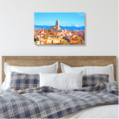 Segovia, Spanje landschap Canvas Afdruk (Insitu (Slaapkamer))