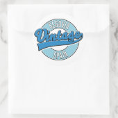 Segovia spanje retro stijl logo ronde sticker (Tas)