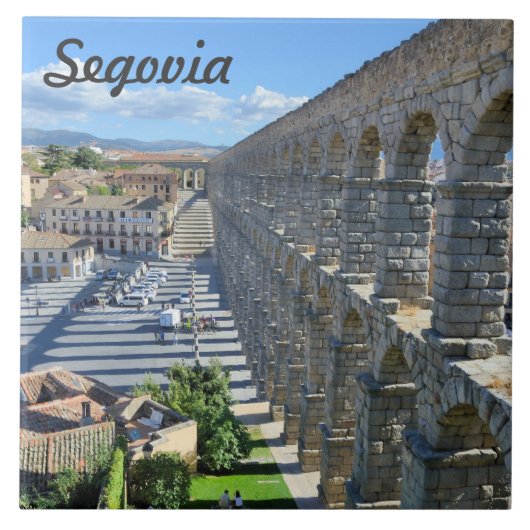 Segovia, Spanje Tegeltje (Voorkant)