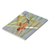 Segragras en Dragonfly Notitieblok (Linkerzijde)