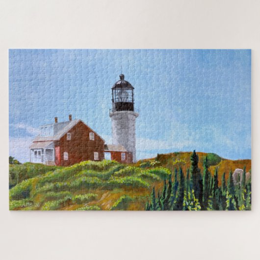 Seguin Island Lighthouse 1014pc Puzzel (Horizontaal)