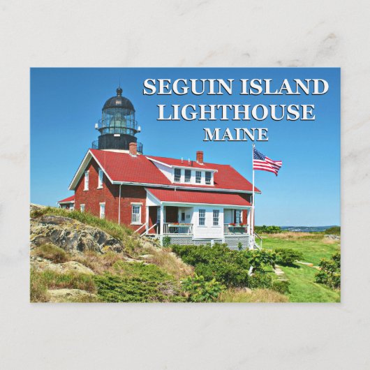 Seguin Island Lighthouse, Maine Briefkaart (Voorkant)