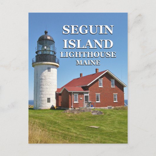 Seguin Island Lighthouse, Maine Briefkaart (Voorkant)