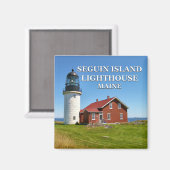 Seguin Island Lighthouse, Maine Magnet (Voorkant / Achterkant)