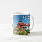 Seguin Island Lighthouse, Maine Mok (Voorkant rechts)