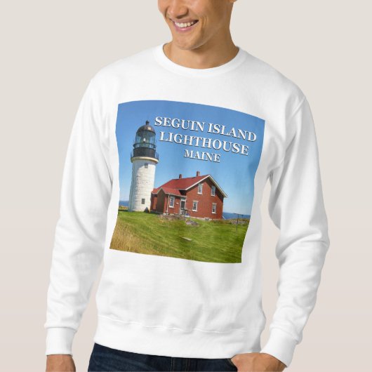 Seguin Island Lighthouse, Maine Sweatshirt (Voorkant)