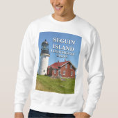 Seguin Island Lighthouse, Maine Sweatshirt (Voorkant)