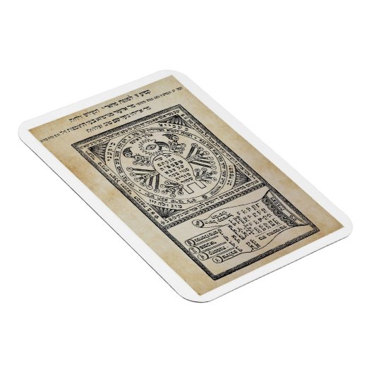 Ségula, Amulet. Sefer Shaar HaYechudim. Kabbalah Magneet (Rechterzijde)