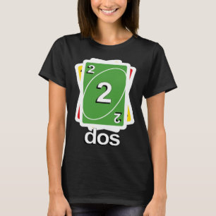 Segundo regalo de cumpleaños para niños para dos 2 t-shirt