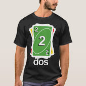 Segundo regalo de cumpleaños para niños para dos 2 t-shirt (Voorkant)