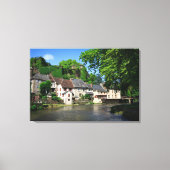 Segur-le-Chateau in Frankrijk canvas print (Voorkant)