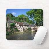 Segur-le-Chateau in Frankrijk mousepad Muismat (Met muis)
