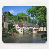 Segur-le-Chateau in Frankrijk mousepad Muismat (Voorkant)