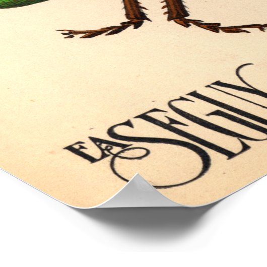 Seguy Insects Vintage Poster (Hoek)