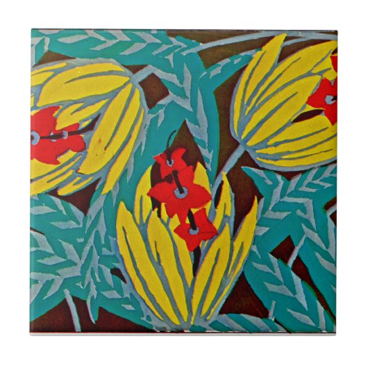 Seguy's Art Deco #12 in Emporio Moffa Tegeltje (Voorkant)