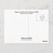 Seguy's Art Deco 2 op Emporio Moffa Briefkaart (Achterkant)