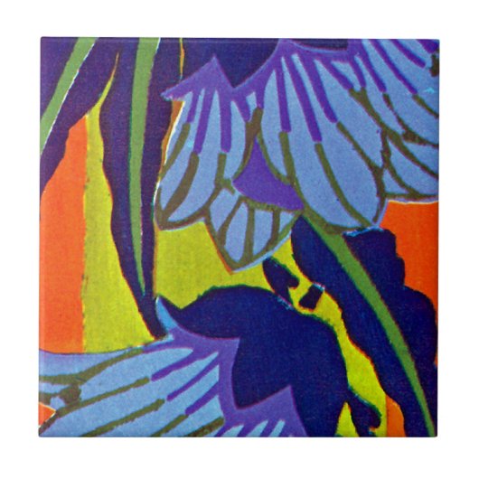 Seguy's Art Deco #4 op Emporio Moffa Tegeltje (Voorkant)