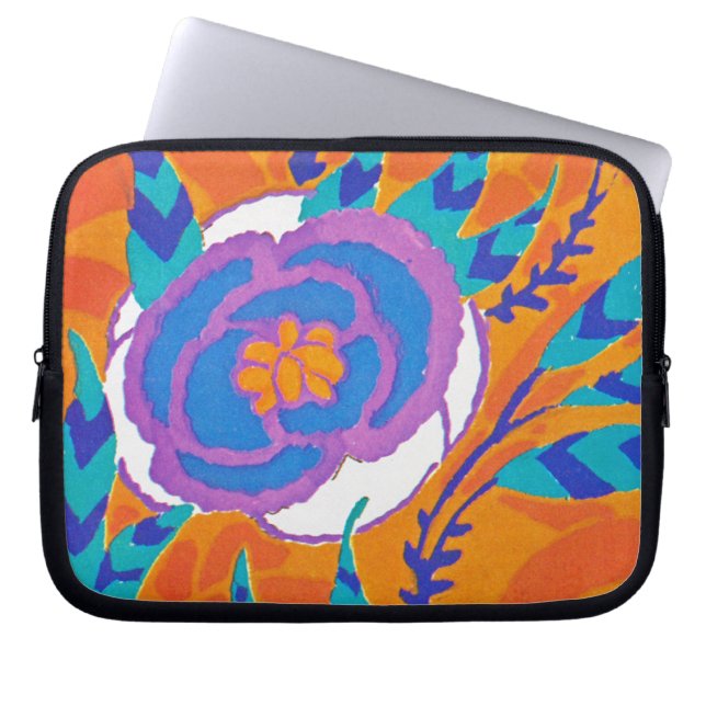 Seguy's Art Deco 5 op Emporio Moffa Laptop Sleeve (Voorkant)