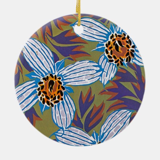 Seguy's Art Deco #7 op Emporio Moffa Keramisch Ornament (Achterkant)